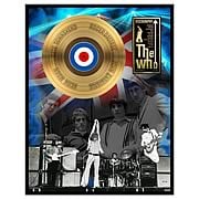 The Who Discography Framed Gold Record